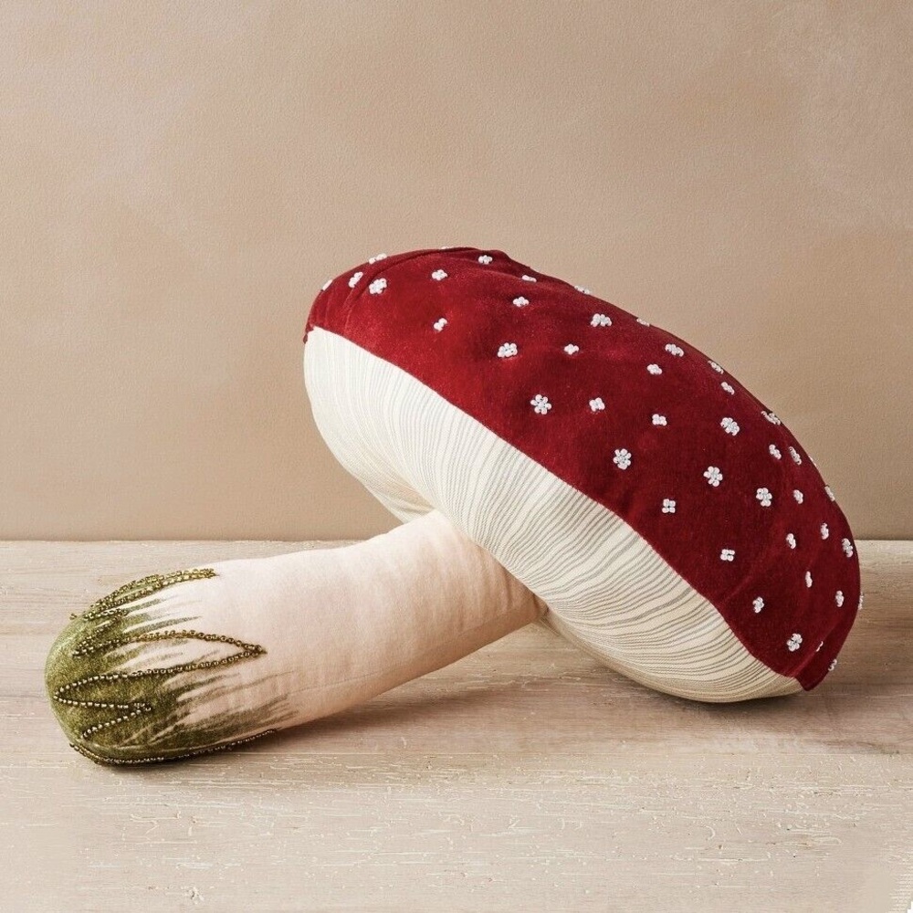 John Derian for Target mushroom pillow